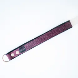 Rączka do smyczy dla psa Burgundy Classic - wodoodporna, trwała, wygodna, idealna na spacery