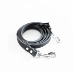 Smycz wodoodporna dla psa, krótka, 155 cm - karabińczyki po obu końcach, łączenie wielu psów, wygodna i praktyczna