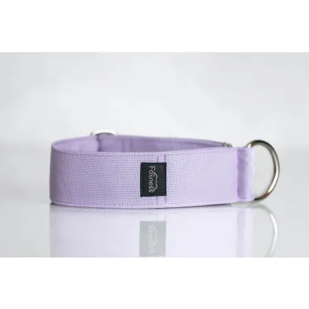 Obroża wodoodporna dla psa Pastel Lavender 3 cm – lekka, trwała, regulowana, stylowa