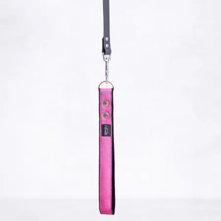 Rączka do smyczy dla psa Fuchsia Classic - wodoodporna, trwała, wygodna, idealna na spacery