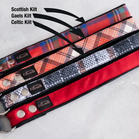 Rączka do smyczy dla psa Celtic Kilt - wodoodporna, trwała, wygodna, idealna na spacery